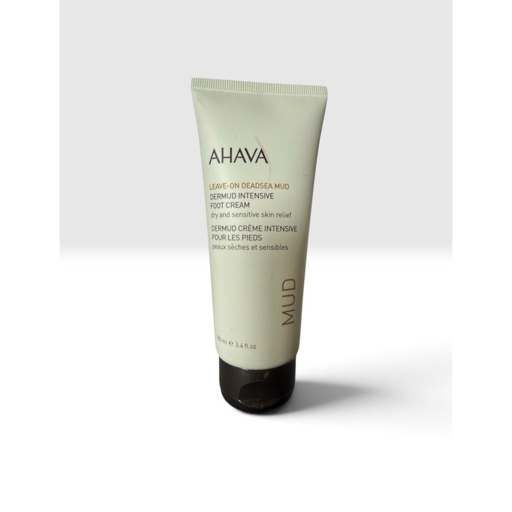 AHAVA Dermud Intensive Foot Cream - MUD. 3.4oz NEW